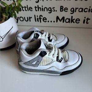 Jordan Kids 10C Kids Air Jordan 4 Retro Sneaker